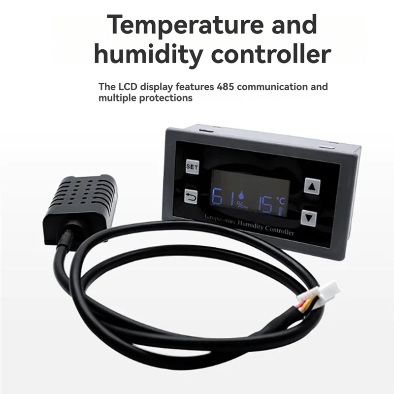 ABGN High Precision Temperature Humidity Controller With RS485 Communication Control Module For Accurate Climate Management
