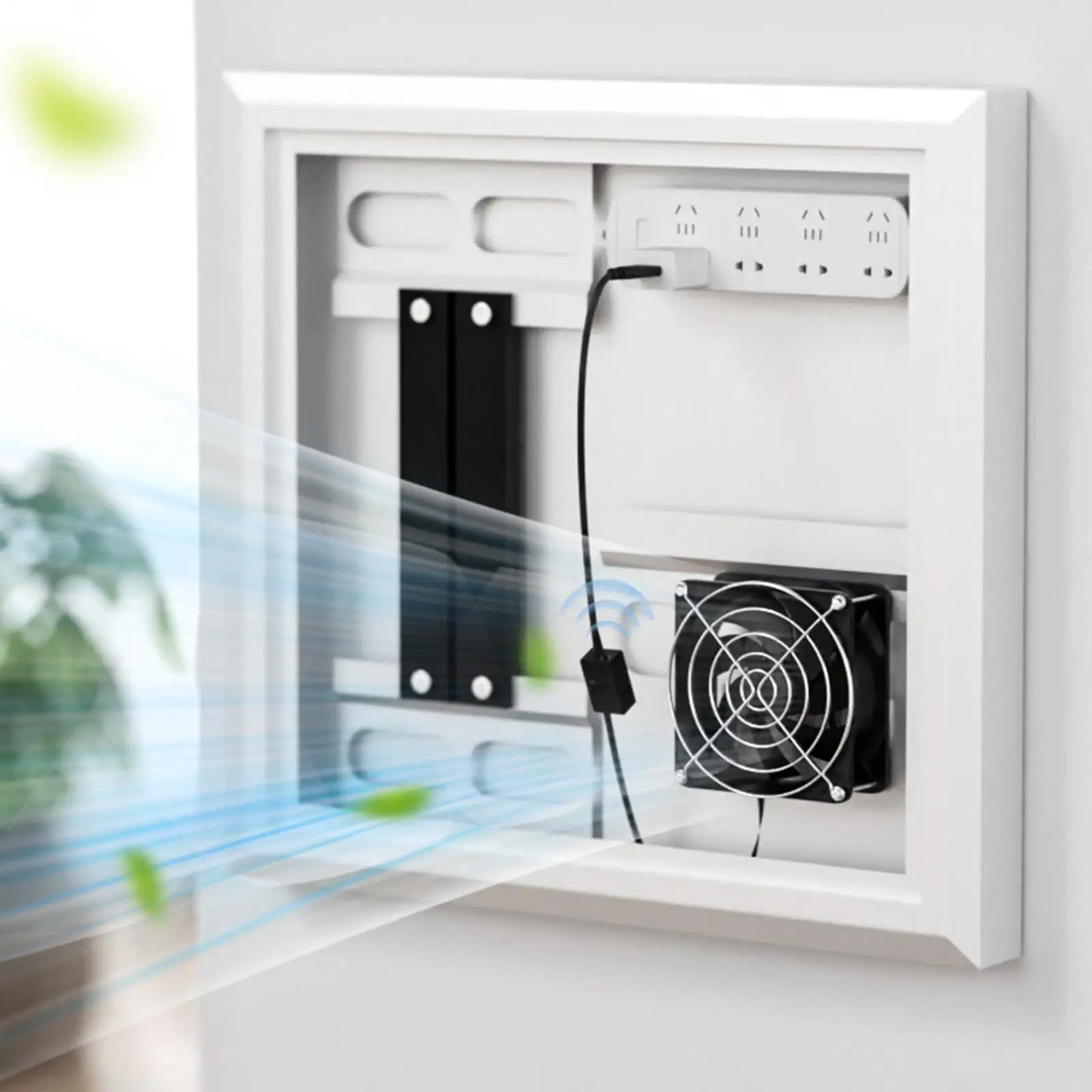 

Компьютерный вентилятор 5В с датчиком температуры, USB-охладители, USB-вентиляторы для роутера, приемника, усилителя, модема, ТВ-приставки, для дома, гостиной, мастерской