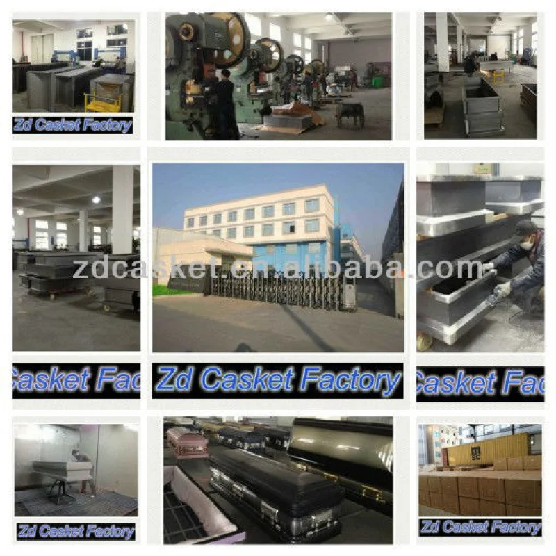 custom.Cheap Simple American Style Metal Caskets with Accessory and White Interior Funeral Use Made in China