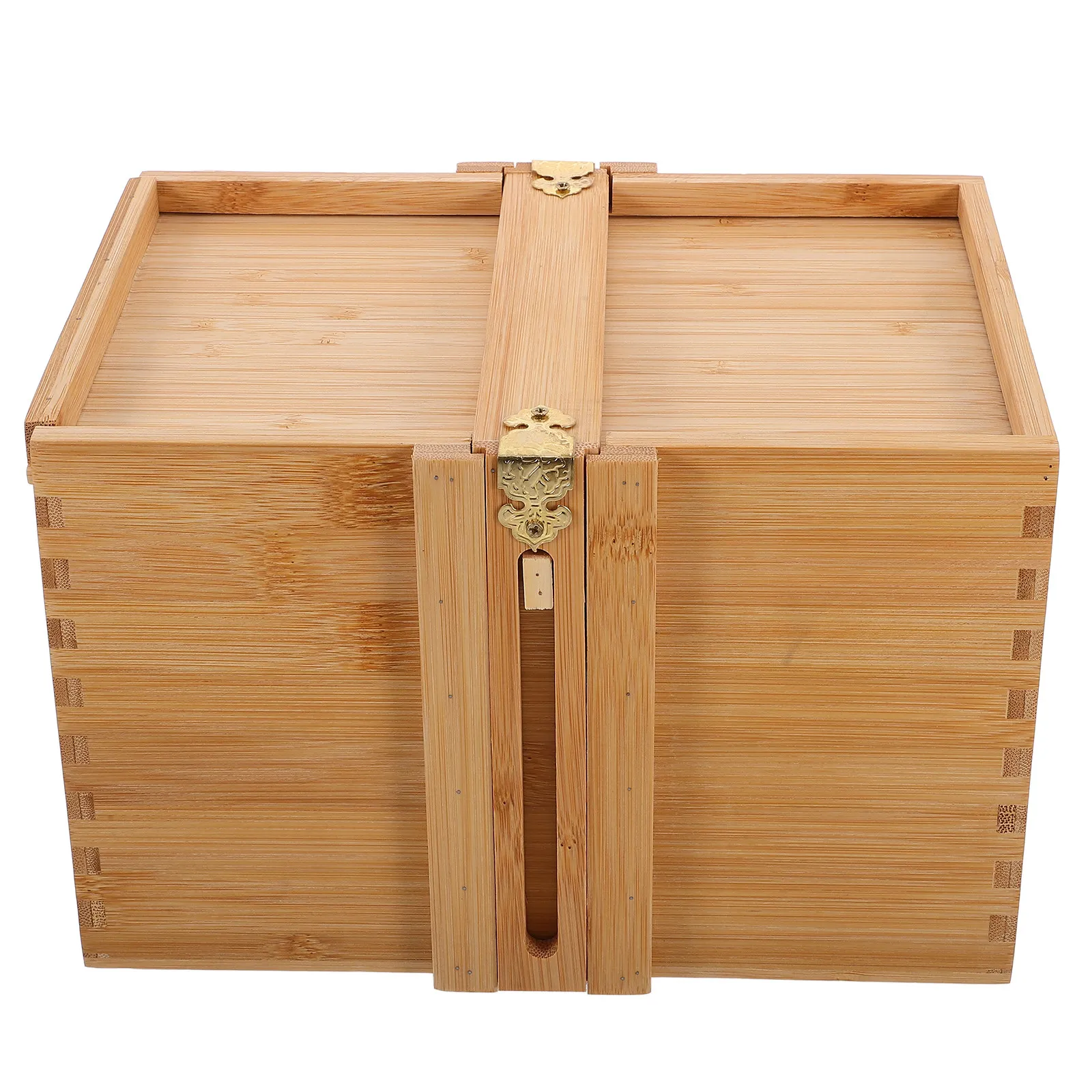 

Плетеная бамбуковая корзина с регулируемой ручкой: простая, стильная, для хранения еды, фруктов, подарков, пикников, лунных пряников.