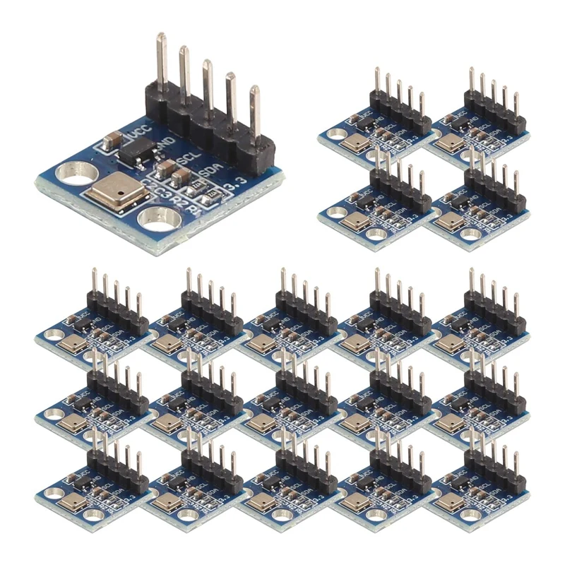 GY-68 Dual Orifice BMP180 Temperature Sensor Module, Temperature Module 20Pcs/Set