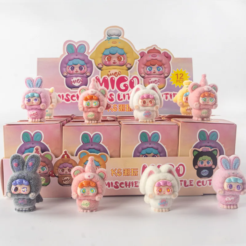 アニメクレヨンしんちゃんブラインドボックス漫画キャラクターフィギュアおもちゃ人形ファンのための子供クリスマス誕生日ギフト