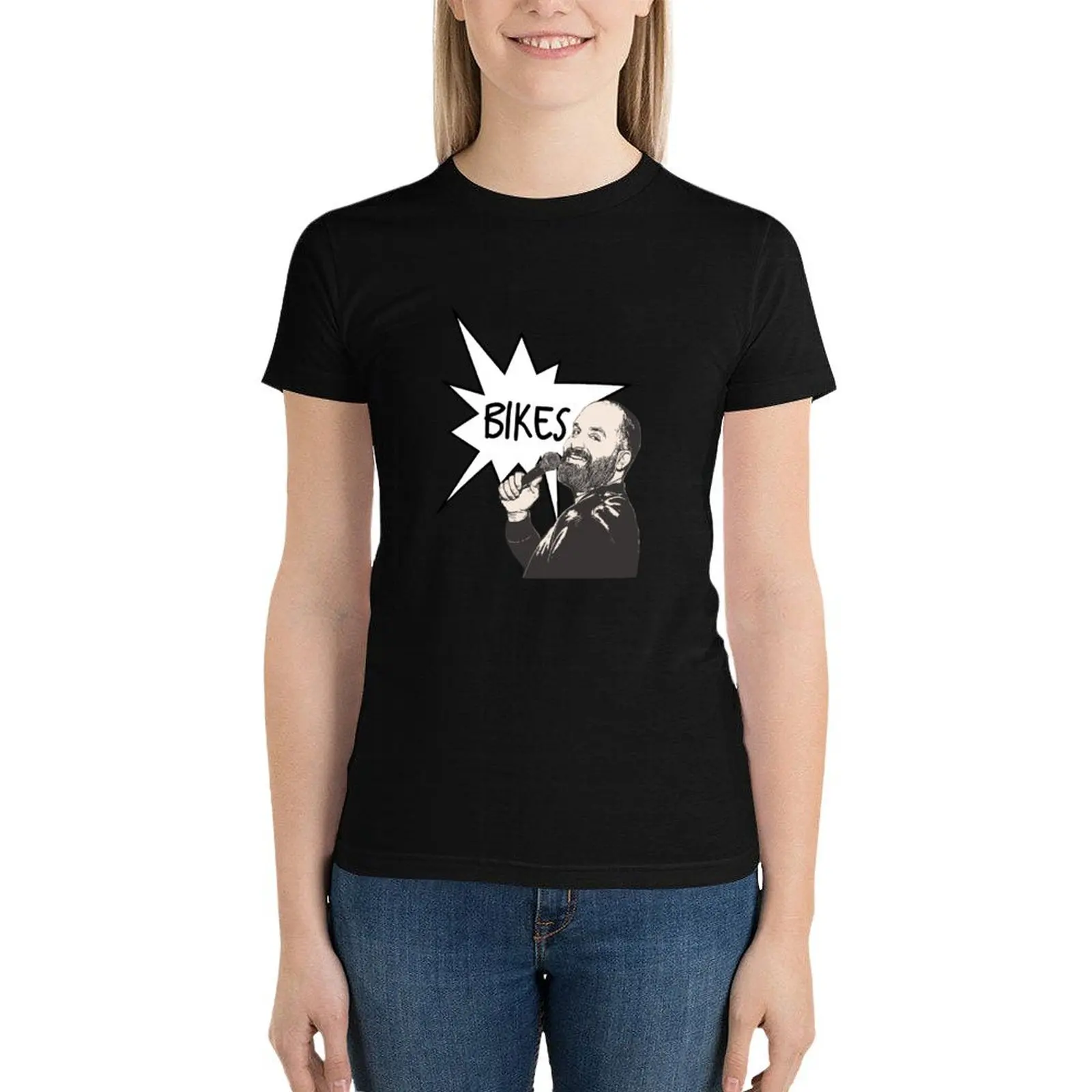 Bikes - Tom Segura T-Shirt cute clothes female Women's tops