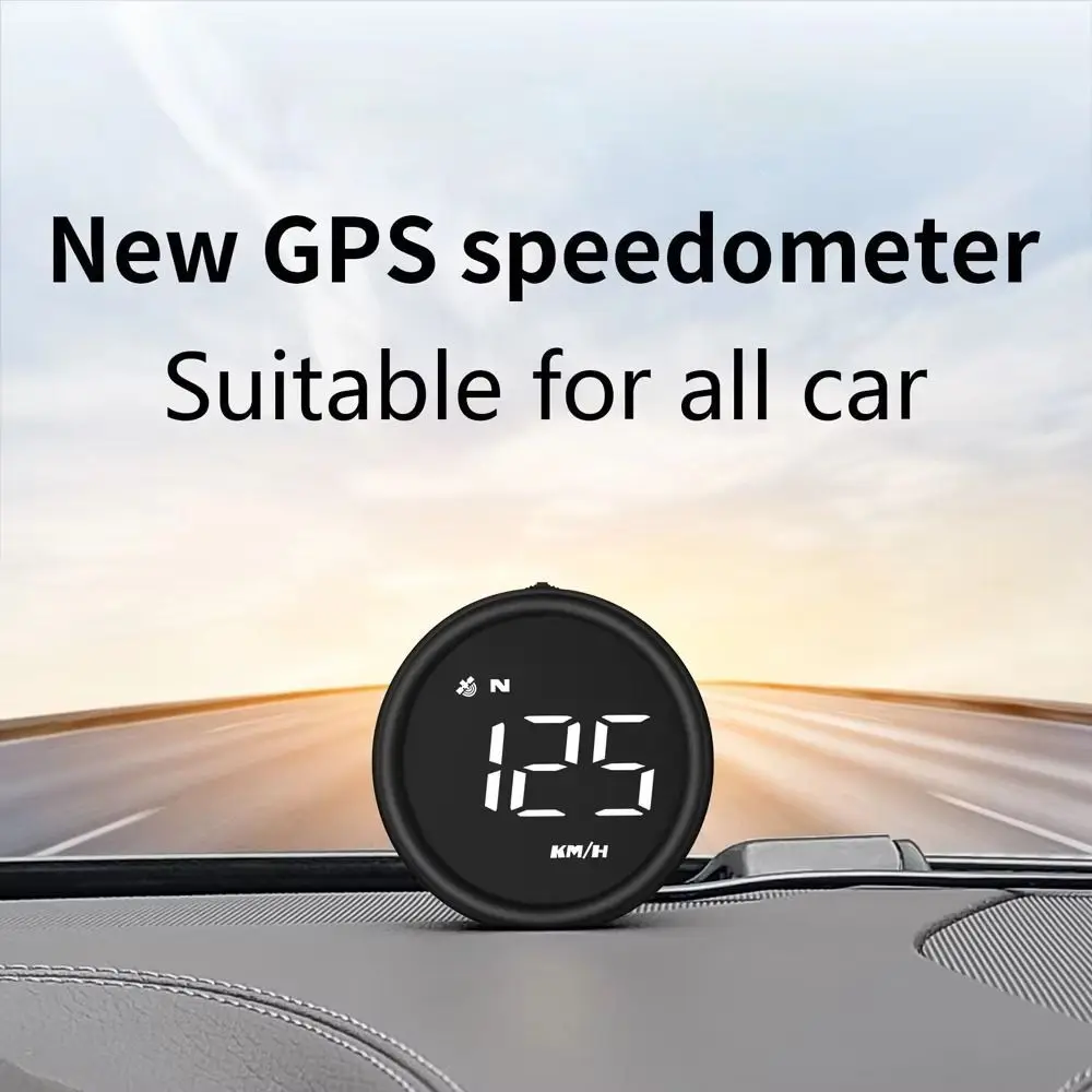 

HUD Car Head Up Display Portable Universal Windshield Projector Plastic Plug and Play GPS Digital Speedometer Car Accessories