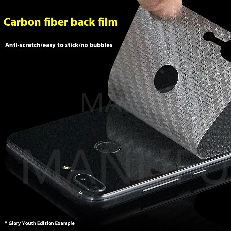 5-10 ピース/ロット OnePlus 12 バックカーボンファイバーフィルムフルカバークリアマットスクリーンプロテクター One Plus OnePlus12 1 + 12 ONEPLUS12