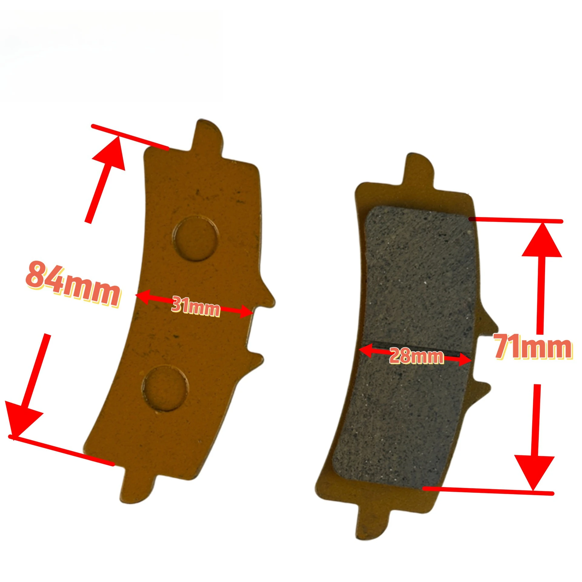 High End Radiation Disc Brake Pads, Motorcycle Disc Brake Pad Kit, Motorcycle Disc Brake Pads
