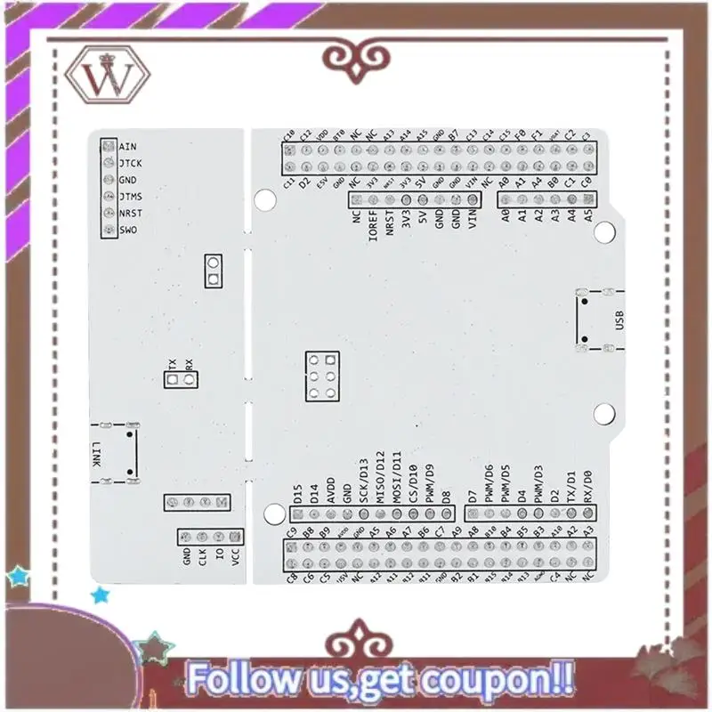 ABBG-STM32G4 NUCLEO Development Board FOC Algorithm Motor Control Industrial Control Board Programming Motherboard