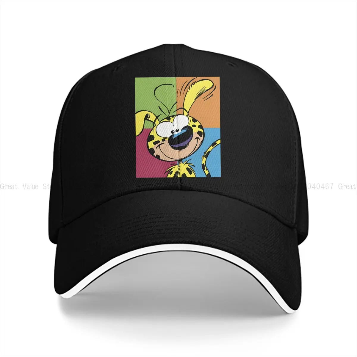 Art Baseball Cap Men Hats Women Visor Protection Snapback Marsupilami Cartoon Caps