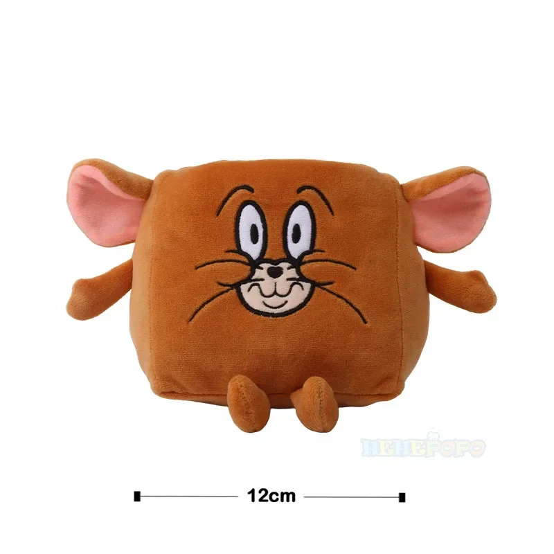 재미있고 귀여운 톰과 제리 봉제 인형은 휴대폰 거치대로 사용할 수 있는 변신 시리즈 귀여운 만화 캐릭터 봉제 인형입니다.