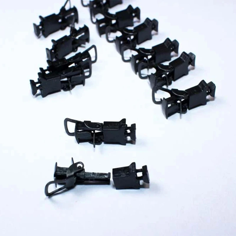 12 PCS 1/87 Ho Scale New European Train Accessories Coupler Universal Hook Multi-vehicle Compatible Retrofits Model Kids Gifts