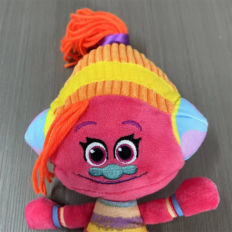 

Мягкая игрушка TROLLS BAND TOGETHER, мультяшная кукла Bobby Blanche для детей, плюшевая игрушка в подарок