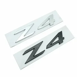 Chrome Black 3D ABS Z4 Letters Rear Boot Trunk Emblem Badge Sticker Decals for G29 Car Styling Accessories