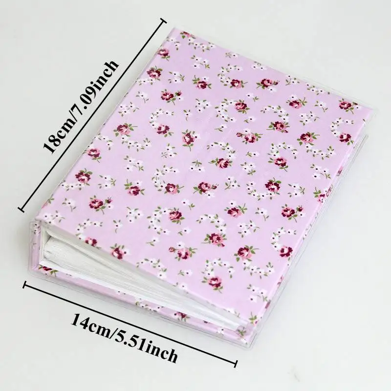 6-inch cloth-bound photo album, 4D large photo album, 100-page insert card album, commemorative keepsake album