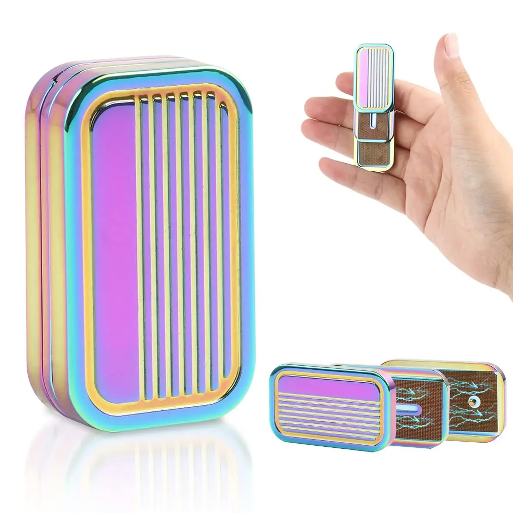 Edc metal fidget slide brinquedo-antigo do estresse edc fidget slide lazer metal adulto mão brinquedo mesa de escritório brinquedo presente brinquedos de pressão