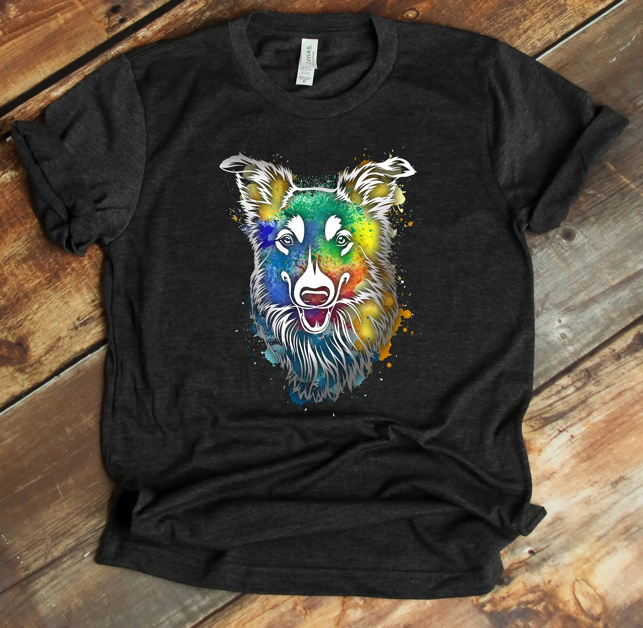 ボーダーコリーTシャツ、犬愛好家