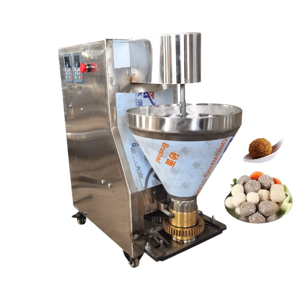 

Meatball Mincer Machine Automatic Meatball Making Machine Commercial Meatball Beater Fish Balls Maker