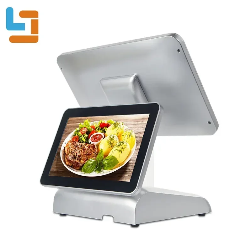 All-in-one Dual Screen Touchable Sale Electric Cash Register Machine Pos System Windows 10 Win 7 Android