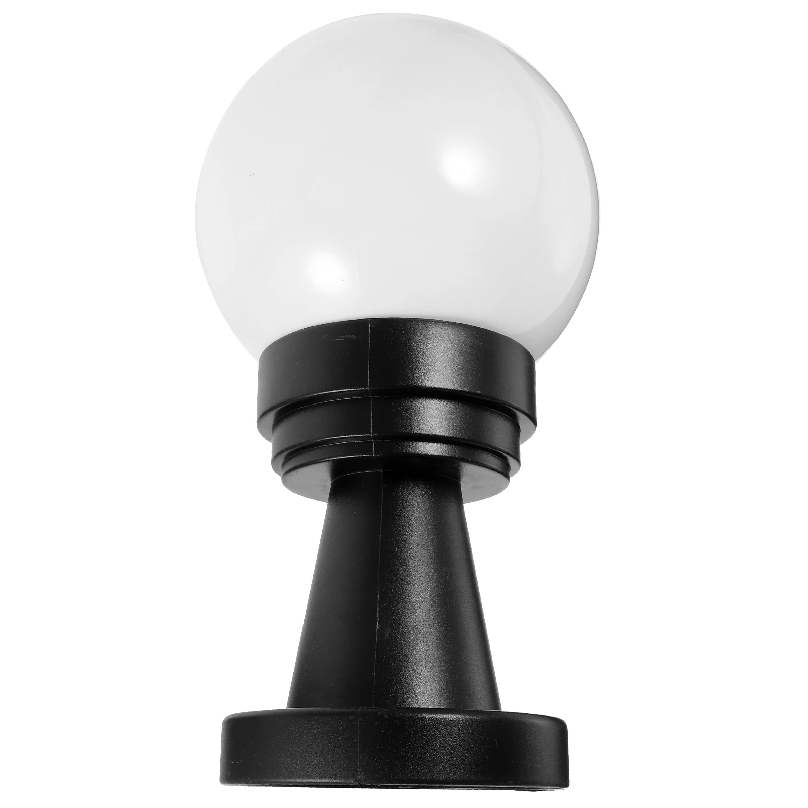 

Outdoor Fence Decorative Lights Garden Wall Shade 200B95Z2-WH Globe Cover Durable Replacement Post Lamp Simple Install Solar