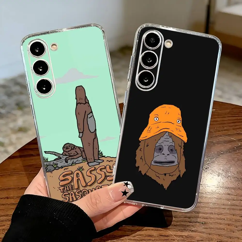 The Big Lez S-Show Sasquatch  Phone Case For Samsung S25,S24,S21,S22,S23,S30,Ultra,S20,Plus,Fe,Lite Transparent Cover