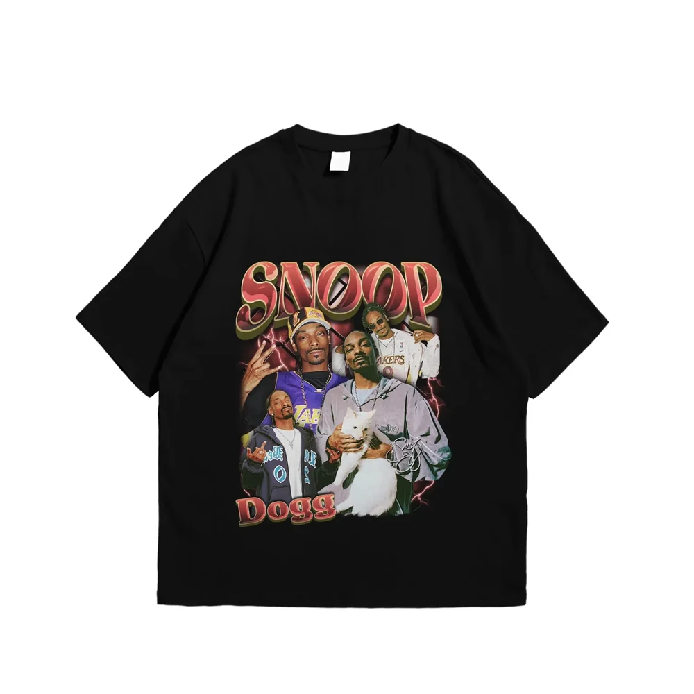 Men's Cotton T-shirt Original Mens T-shirts New Rock Top Y2k Tops Band Heavy Metals Gothic Clothing Graphic Oversized Printed