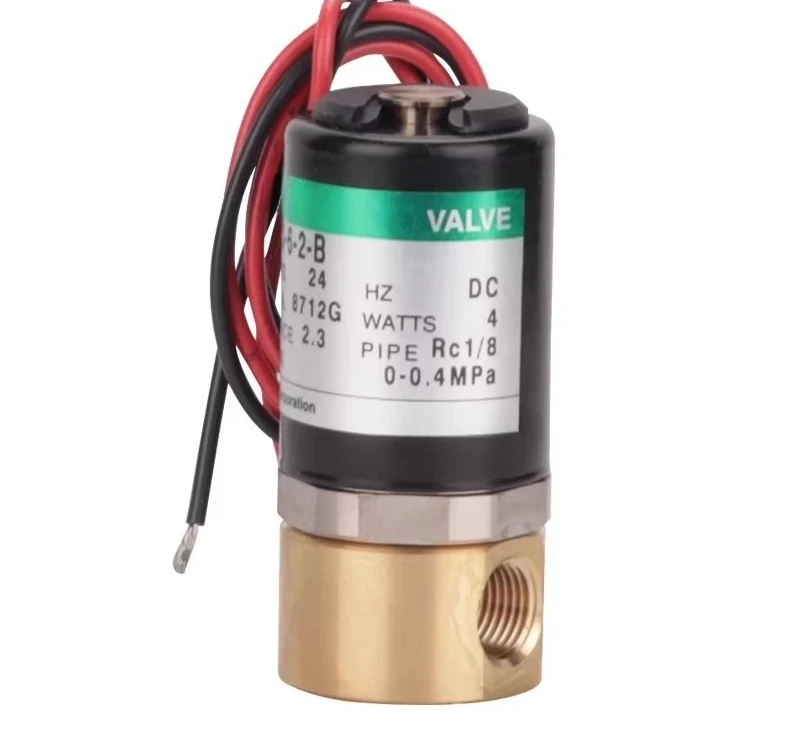 Precision USB3-6-3-DC24V USB3-6-2-DC24V USB3-6-1-DC24V Direct Acting 2-Way Solenoid Valve For Pneumatic Systems