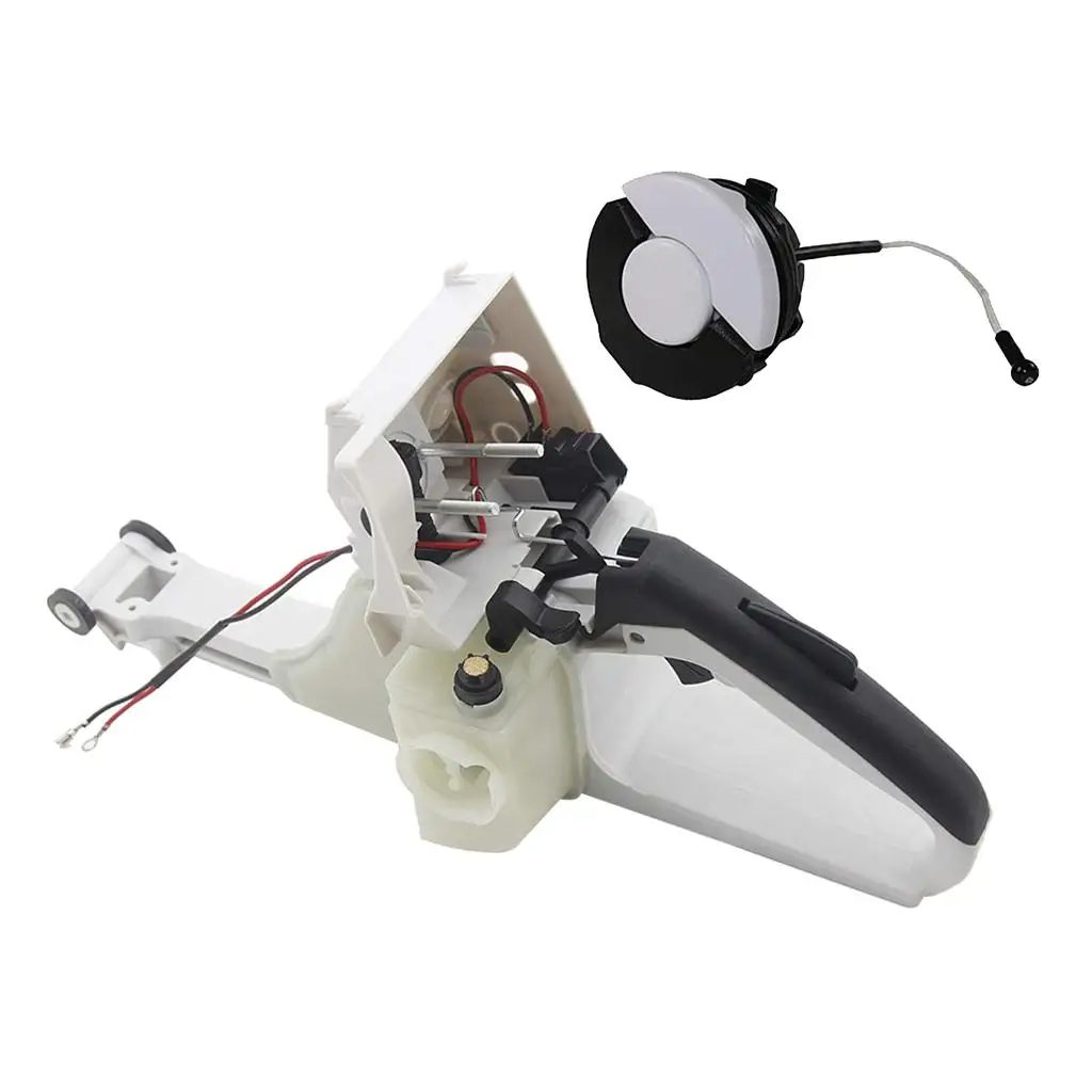 Chainsaw Rear Handle Plastic Gas Fuel Tank Suitable for MS440 044 Repair Parts Engineering Plastic