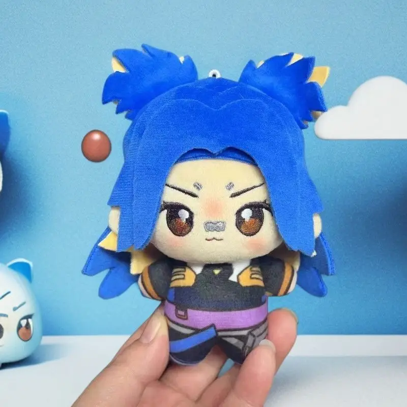 Nowa Gra VALORANT Clove Pluszowa Lalka Urocza Rozgwiazda Ciało 13cm Zawieszka Cosplay Brelok Zabawki Ozdoby do Plecaka Prezenty Urodzinowe