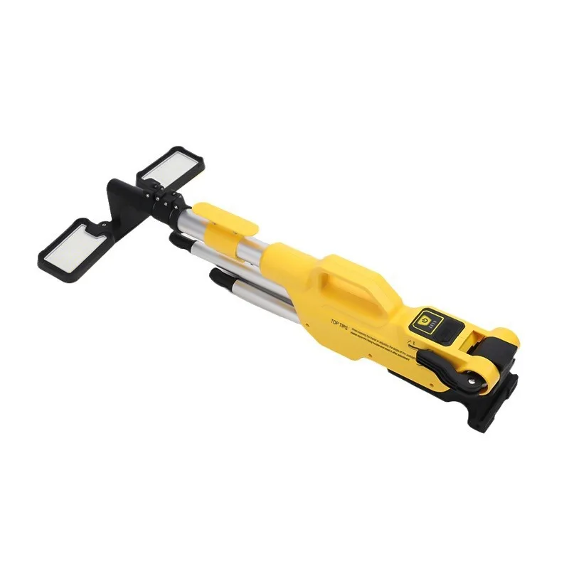 Portable LED Work Light Adjustable Tripod Stand High Bright Outdoor Movable Construction Lamp in Stock