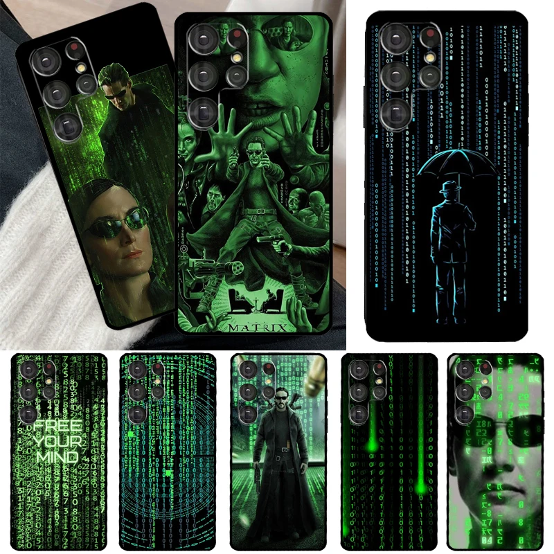 The Matrixs Matrix Dictionary Phone Case For Samsung Galaxy S23 S20 FE S21 FE S22 Ultra Note20 Note10 S8 S9 S10 Plus Cover