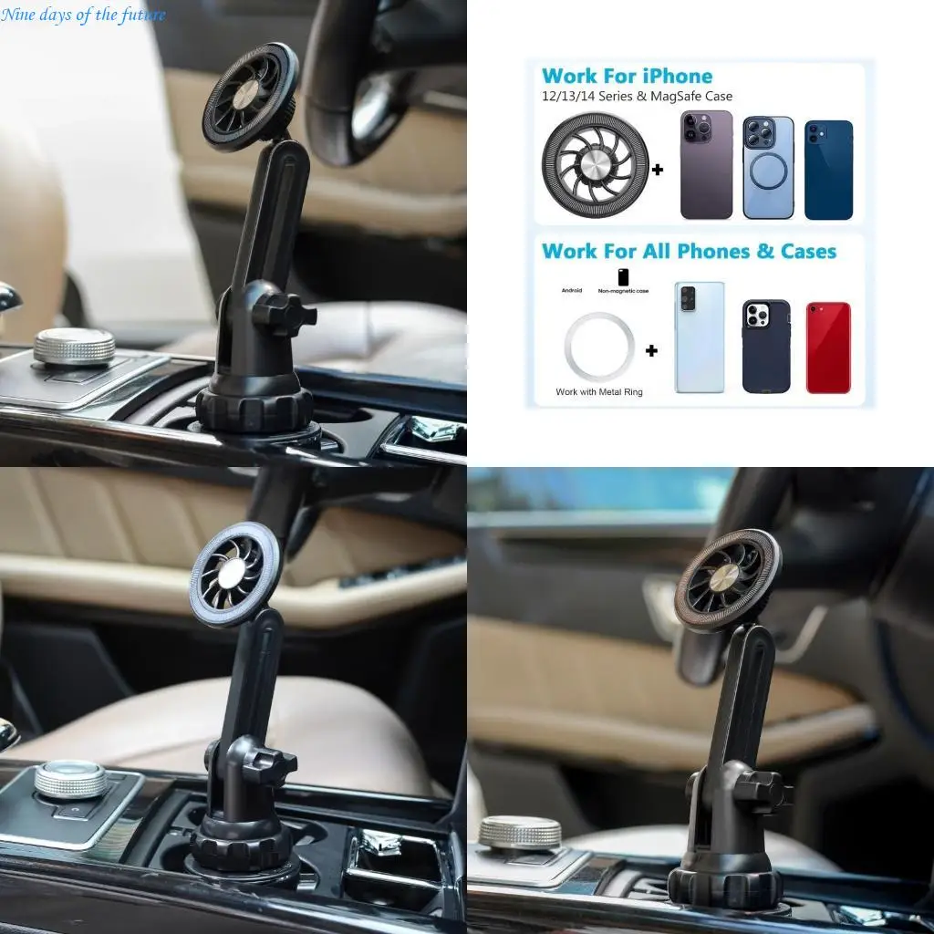 

Универсальный магнитный держатель телефона для работы с чашкой для автомобилей бесплатно для 3 7 -дюймовых телефонов, подходящих