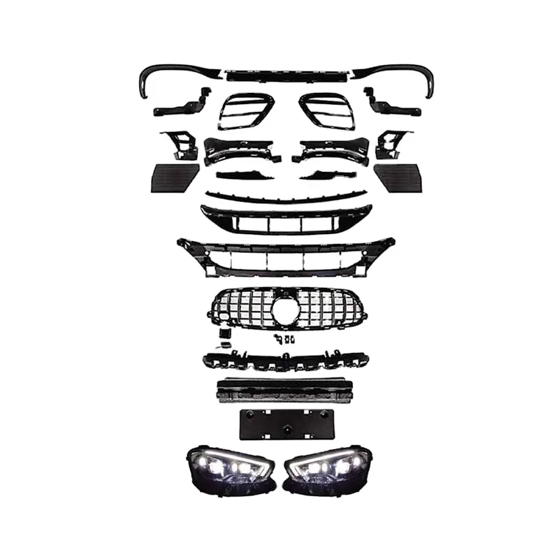 

Auto Tuning Accessories Body Kit for Mercedes-Benz W213 16-20 Upgrade 21 PP Material AMG Auto Parts Refurbished Body Kit