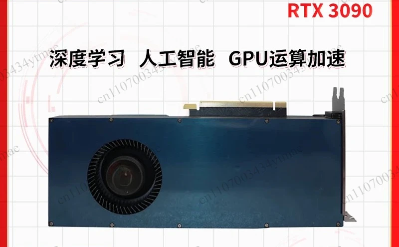 RTX 3090 24G Founders Edition Discrete GPU RTX 3080 10G Turbo Video Card For AI Deep Learning 3D Rendering Workstation