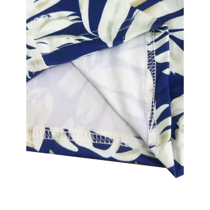 European and American style casual elegant spring and summer Bohemian3DPrinted Sleeveless Jumpsuit