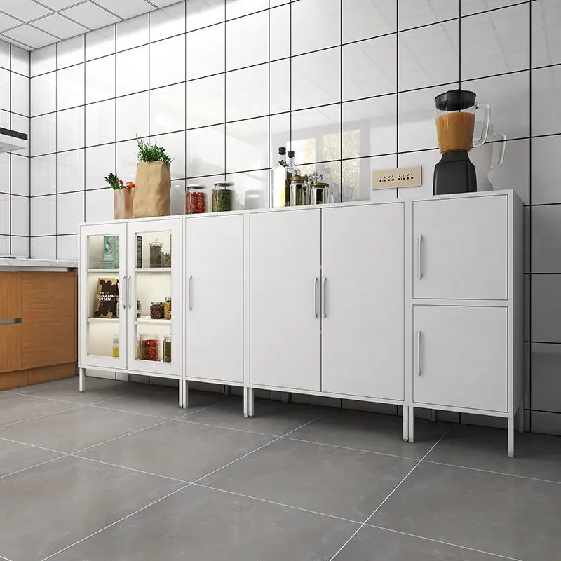 Nordic wrought iron sideboard, storage cabinet, pantry cabinet, living room, balcony storage cabinet, kitchen cupboard, storage