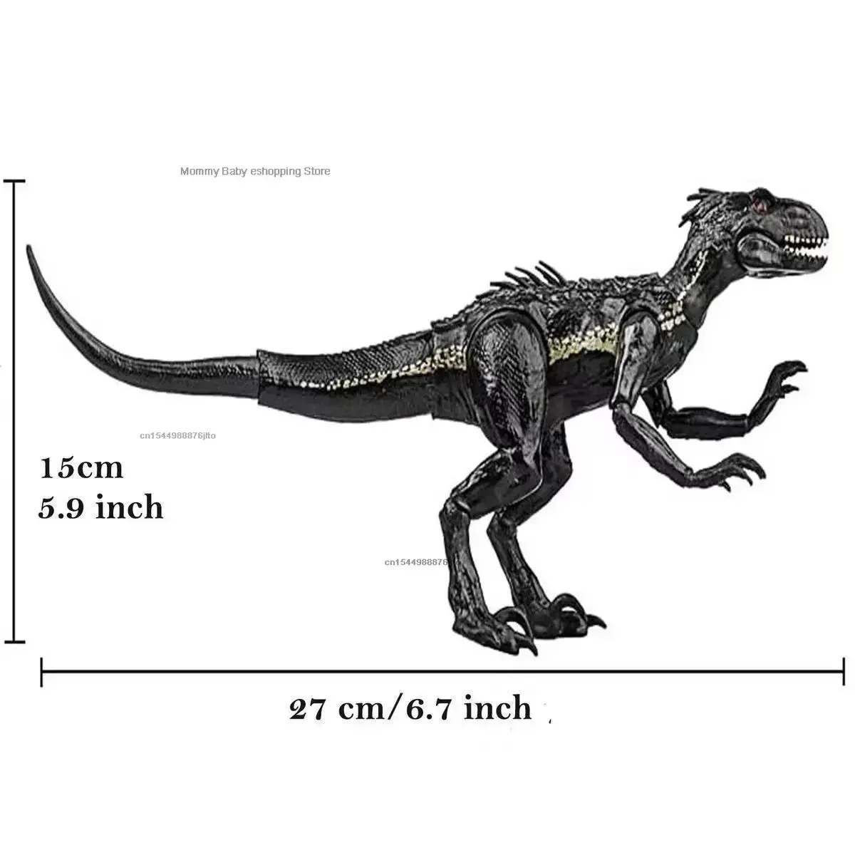 Realistyczne Indoraptor świat jurajski figurki regulowane dinozaury zabawki dla chłopca film Model dinozaura zabawka dla dzieci prezent