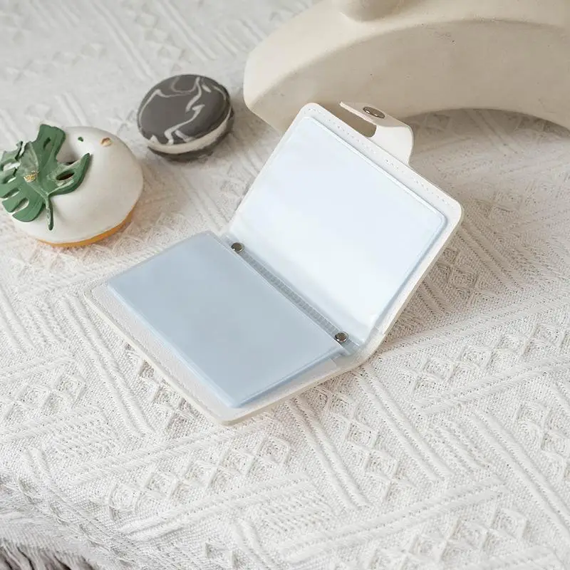 Kartenetui aus PU-Leder mit Retro-Blumendruck und Druckknopfverschluss, mehrere Fächer für den täglichen Einkauf und Reisen – Detail 4