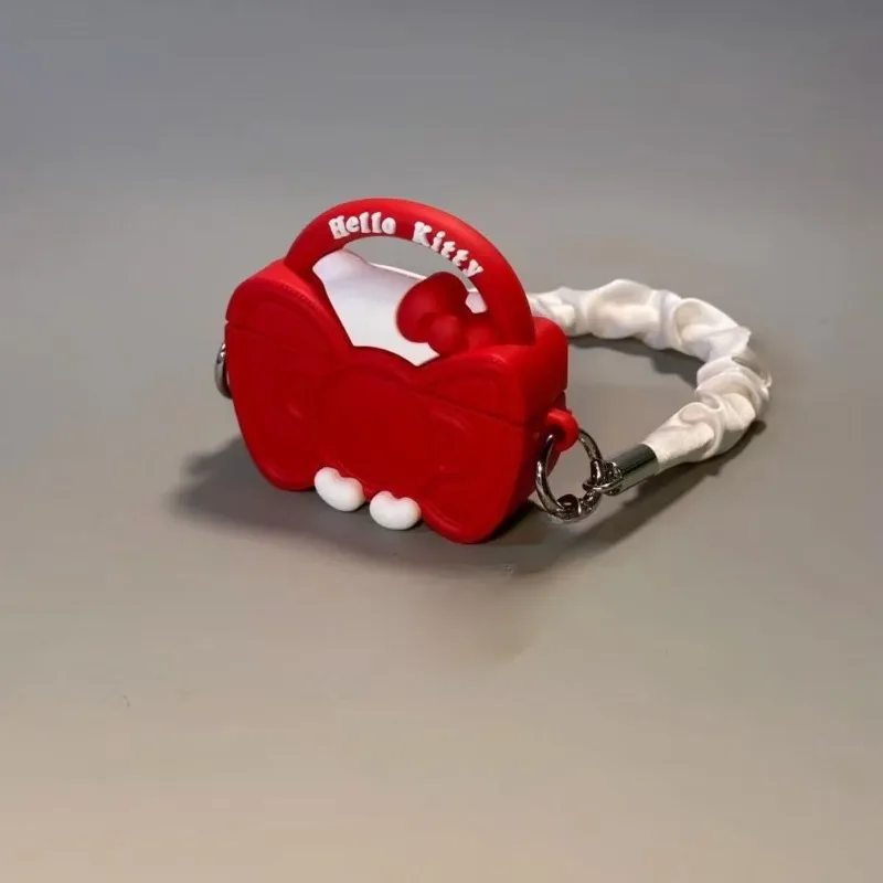 Casing Pelindung Sanrio Hello Kitty Kreatif Kartun Lucu Kawaii untuk Airpods Pro2 3, Perlengkapan Anime, Casing Pelindung Headset, Hadiah