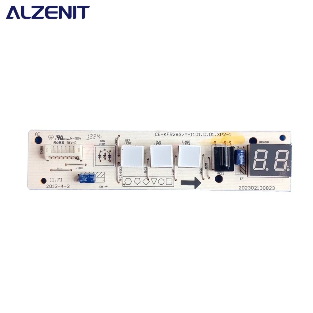 Used For Midea/Carrier Air Conditioner Signal Receiving Control Board CE-KFR26G/Y-11D1.D.01.XP2-1 202302130823 Display PCB