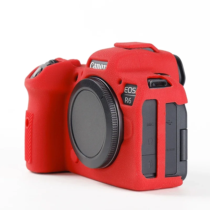 Silicone Case Cover for Canon EOS R Mirrorless Camera EOSR, Soft Rubber Protective Camera Body Skin Protector
