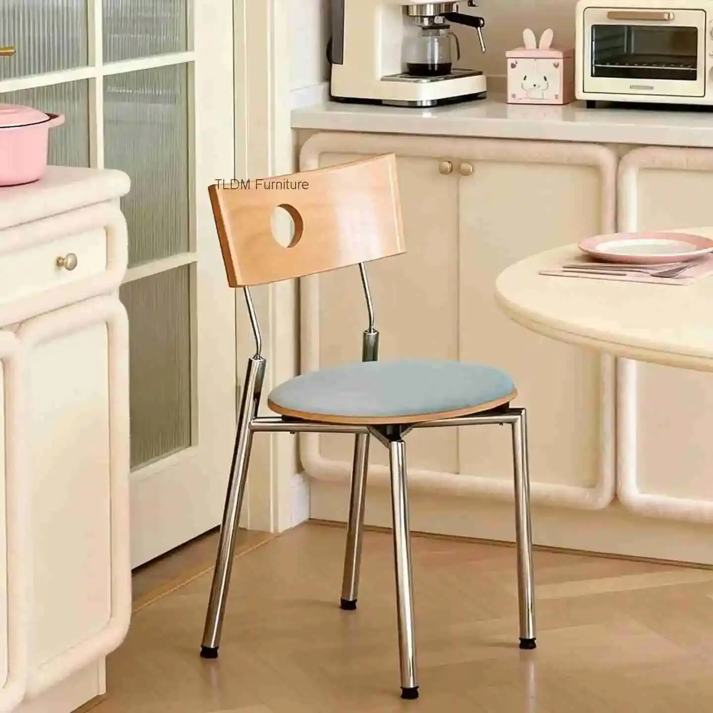 Princess Room Vanity Chair Cabinet Fabric Makeup Set Complete Vanity Chair Sideboard Tocadores De Maquillaje Bathroom Furniture