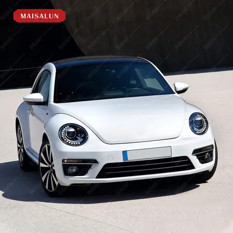 Car Accessories R Style Body Kit for Volkswagen Beetle 2012-2018 PP Front Bumper Grille Body Kit 10 best sales body kit volkswagen beetle - №5