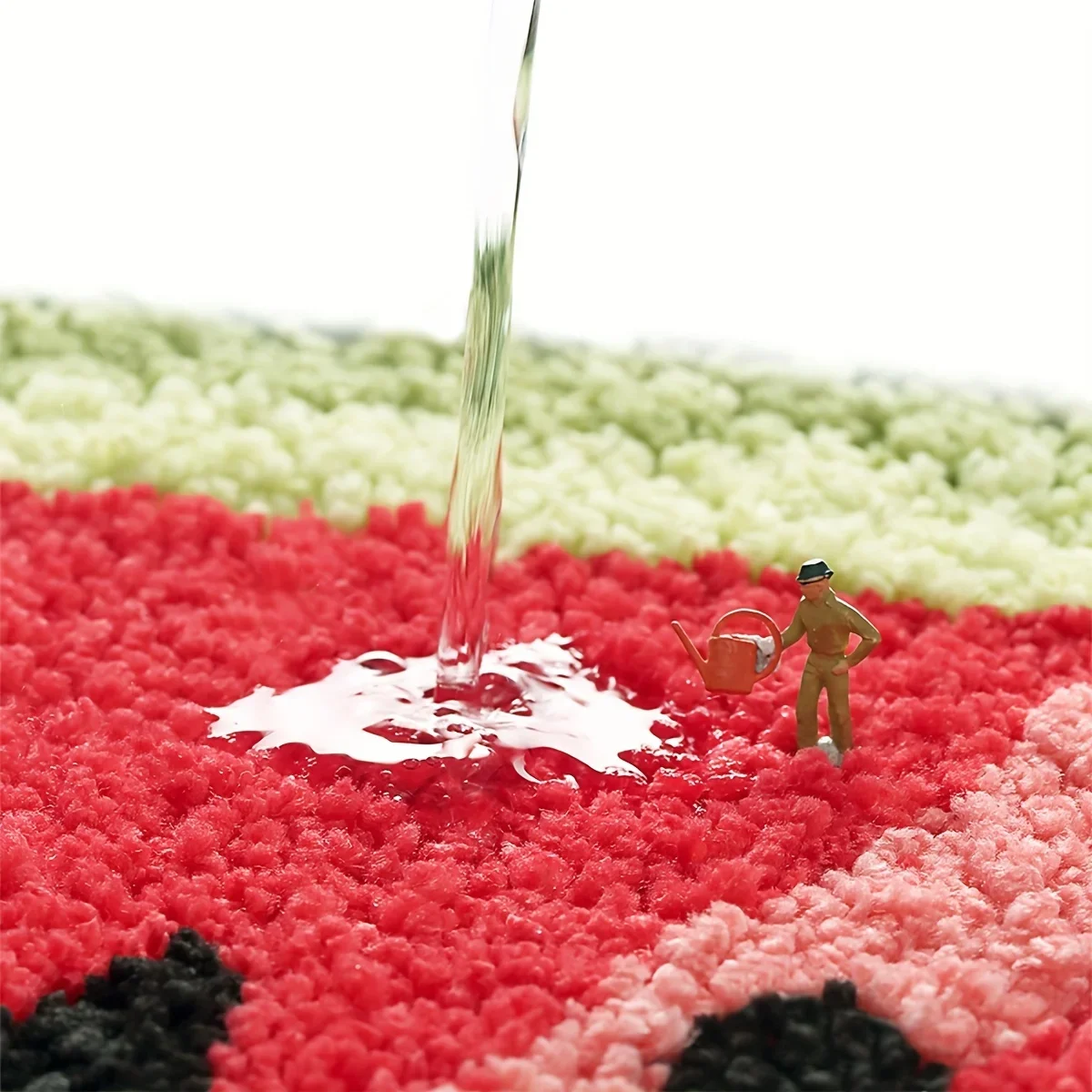 VIKAMA الفاكهة الطازجة مشرق اللون ممسحة لينة ماصة الحمام حصيرة مدخل الكلمة حصيرة غرفة نوم البساط الكلمة حصيرة ديكور المنزل