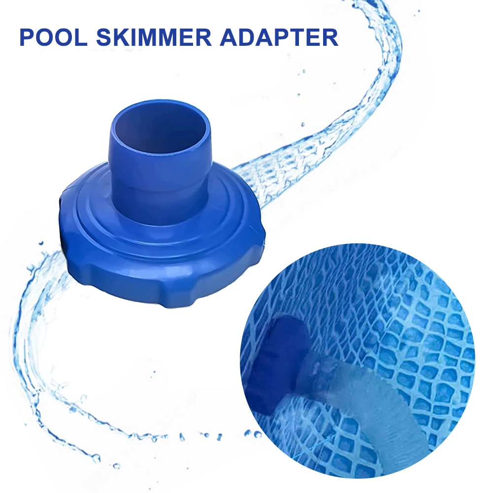 Swimming Pool Connector Pool Skimmer Adapter Small Strainer Hose Adaptor for Intex Deluxe Maintenance Kit