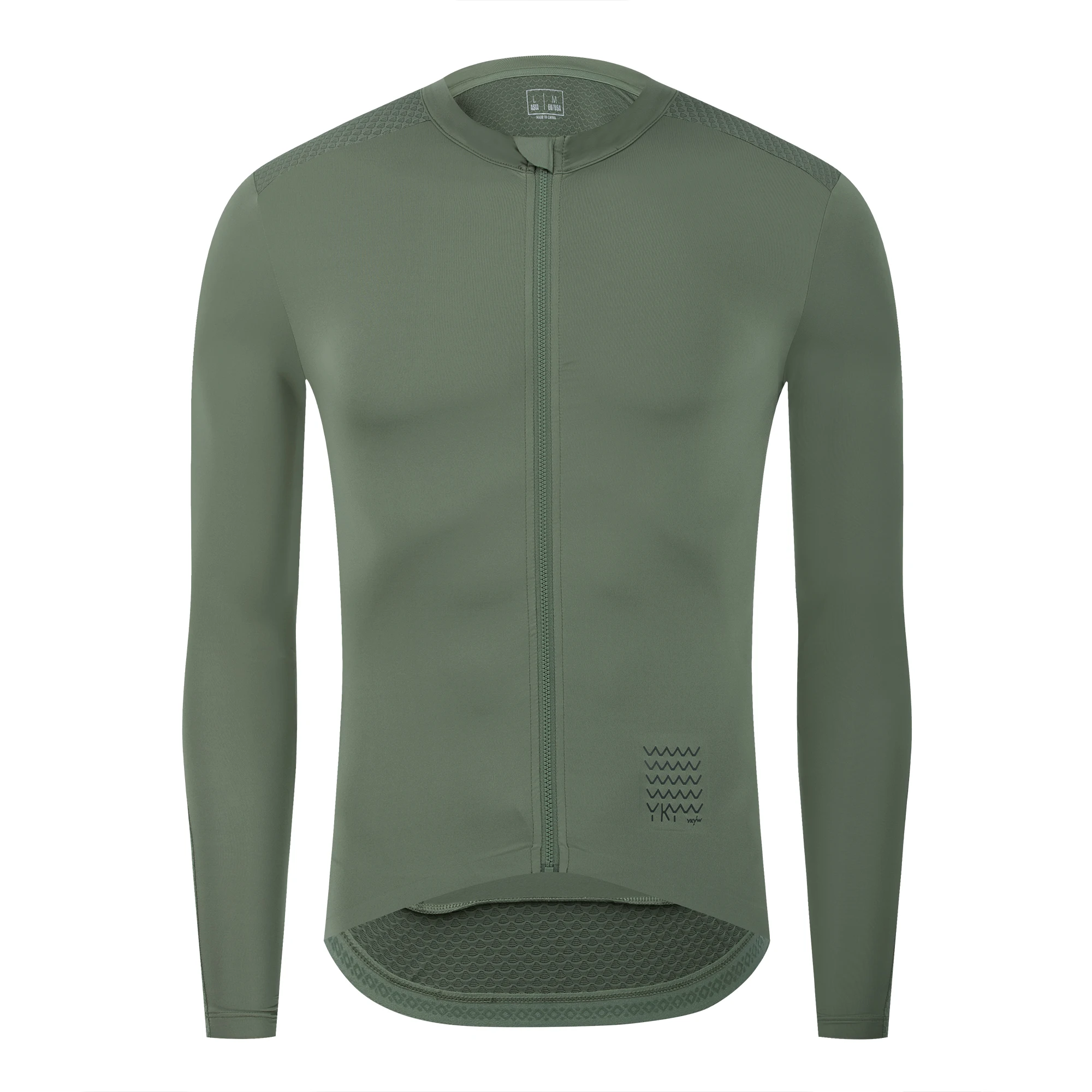 YKYWBIKE Men's Cycling Jersey Long Sleeve Lightweight Pro Team Anti-sweat Breathable Road Bike Jersey Bicycle Shirt image 3