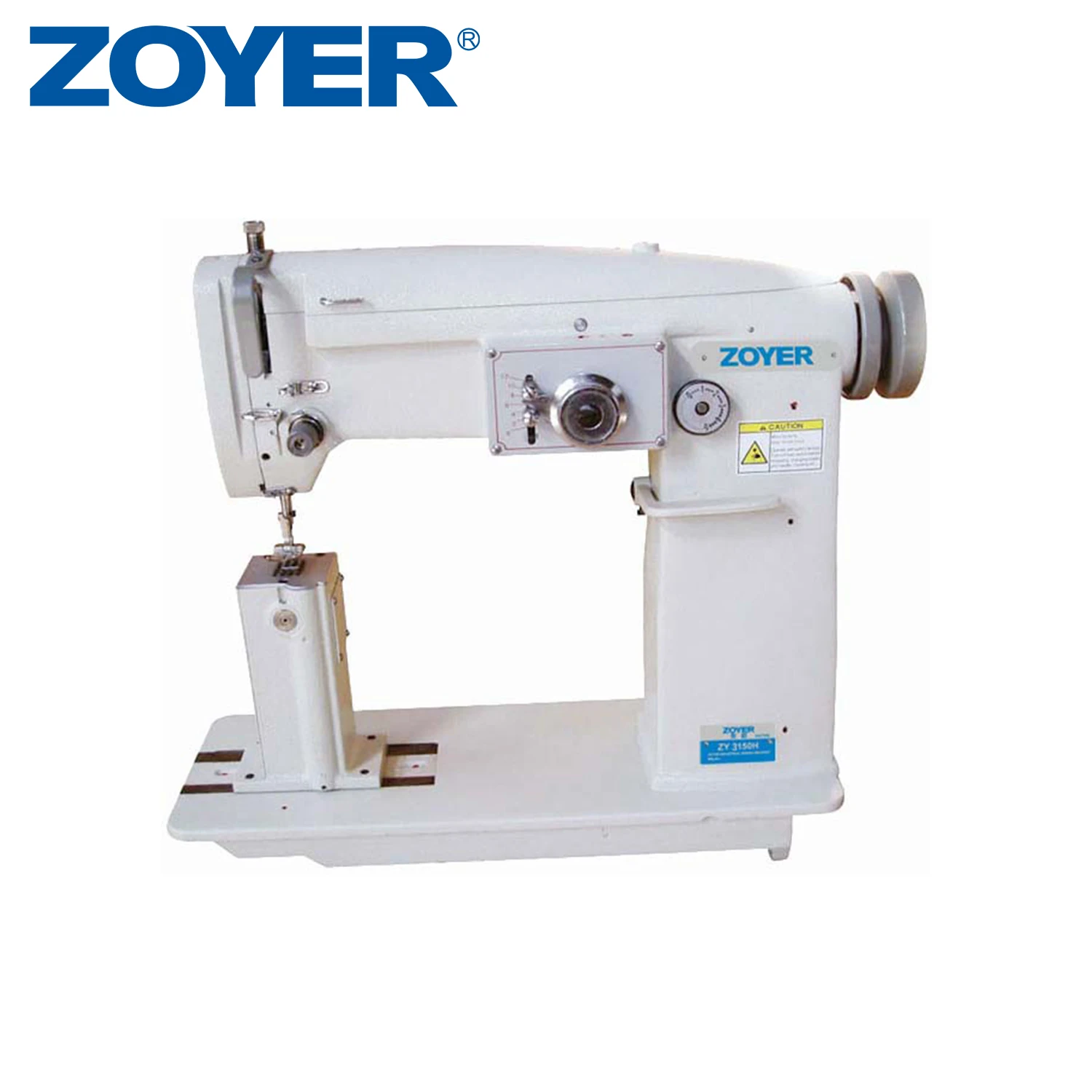 ZY3150H Zoyer Industrial Post-Bed Zig-Zag Sewing Machine For Jeans Shirt Jacket