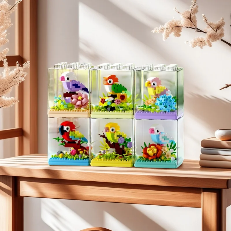 190+ PCS Mainan Blok Bangunan  - Plant Parenthood ulasan dan harga