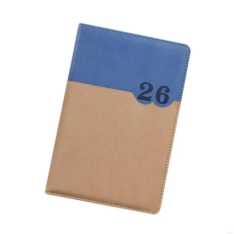 2026 Day Planner 2026 Leather Academic Journal Notebook with 360 Pages Lined 