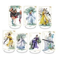 Hot Anime MO DAO ZU SHI Acrylic Stand Model MO DAO ZU SHI Cartoon Figures Themed Series To Friend Or Fans Gifts