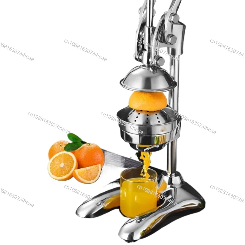 Stainless Steel Manual Juicer for Home Commercial Stalls Orange Watermelon Pomegranate Juice