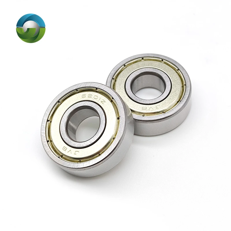 

5PCS 6201ZZ 12x32x10 mm Bearings ABEC-7 Metal Sealing Bearings 6201 6201Z 6201ZZ Chrome Steel Bearing